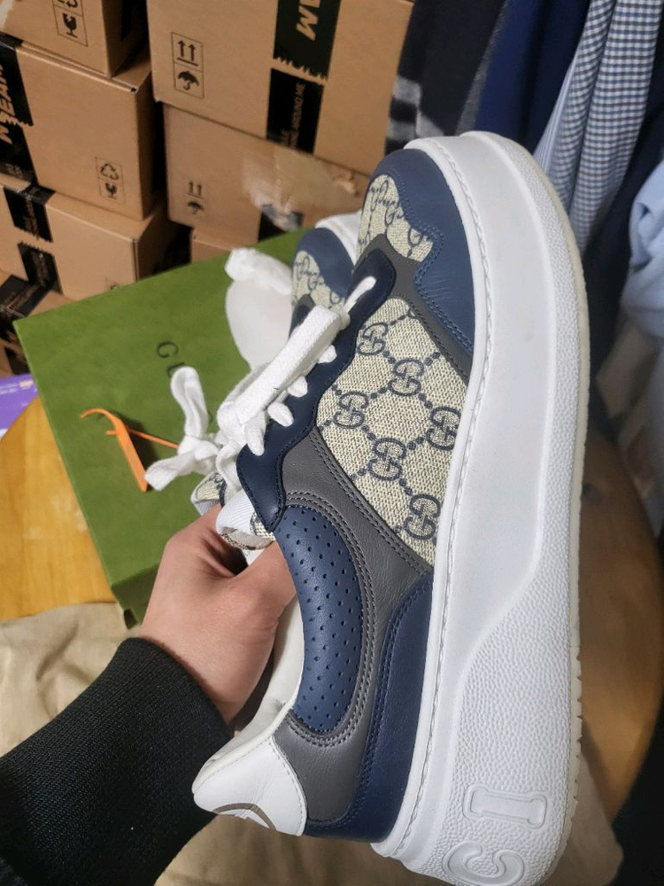 24SS 구찌 GG 청키 스니커즈 7.5(260-265) 이미지