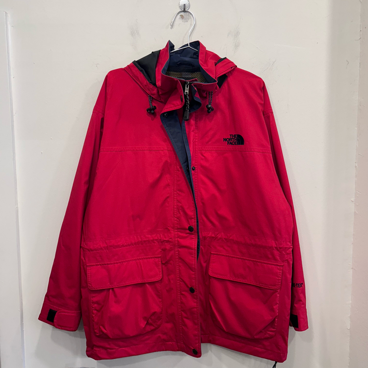 노스페이스 아웃도어 고어텍스 후드 바람막이 이미지