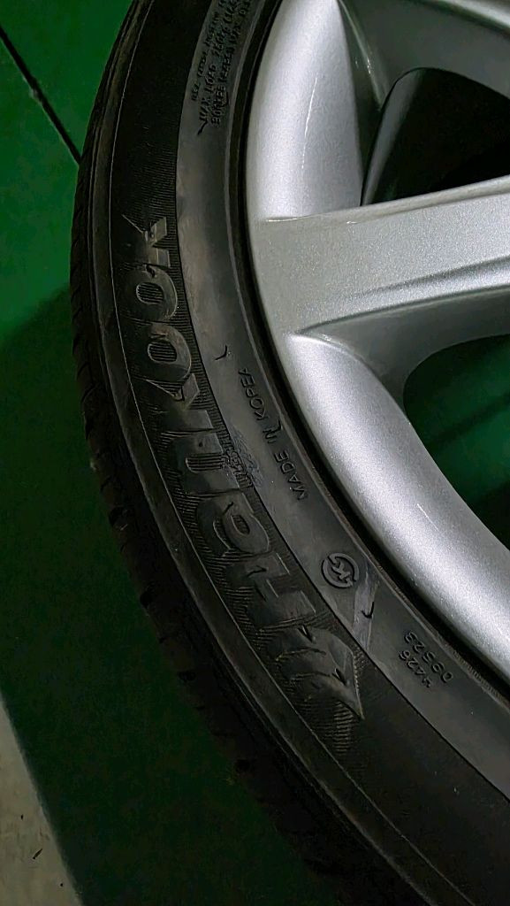 에쿠스 신형 휠+ 타이어 19인치 245 45 19 11년식 신품 이미지