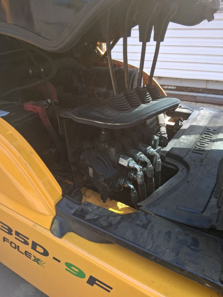 현대디젤3.5톤지게차 이미지