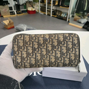 [50%세일] 디올 오블리크 지퍼 장지갑 이미지