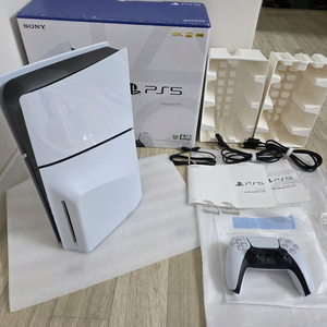(네고못해드림 죄송)PS5 슬림 디스크 CFI-2018 BOX 세트 팝니다. 이미지
