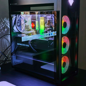HP OMEN 45L 285K RTX 5090 완본체 이미지