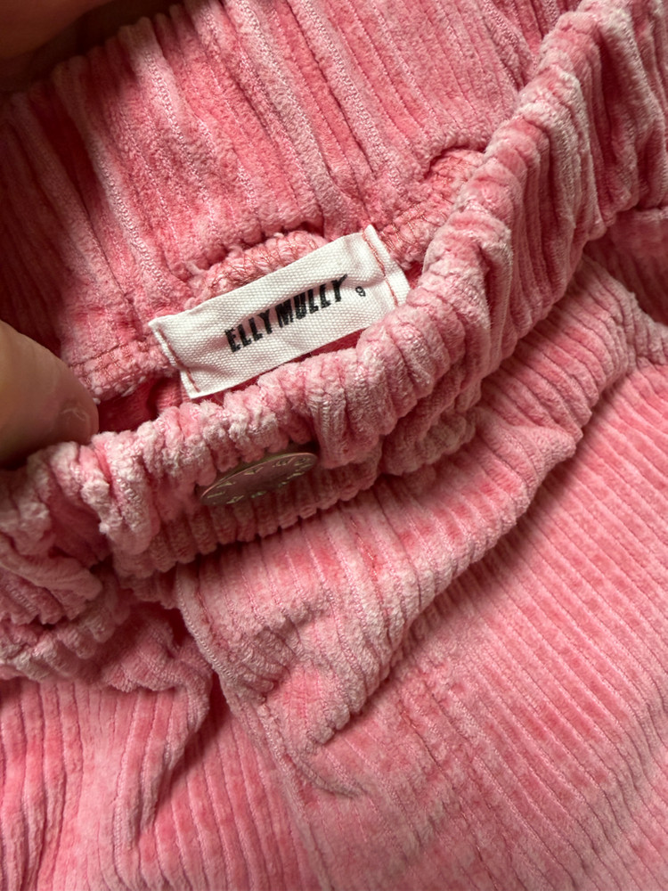 유아바지/아기옷/엘리몰리/남대문아동복/코듀로이반바지/핑크바지/유아옷 이미지