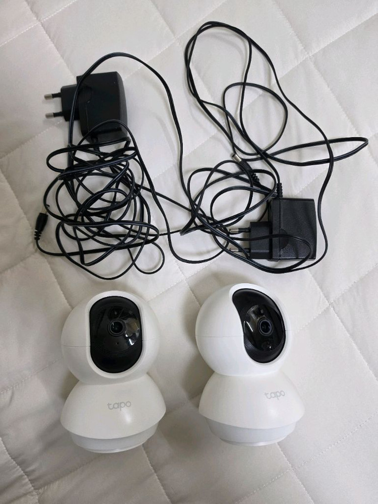 [2개] 티피링크 TC70 C200 200만 화소 360도 IP카메라 홈 CCTV 보안 Wifi 카메라 이미지