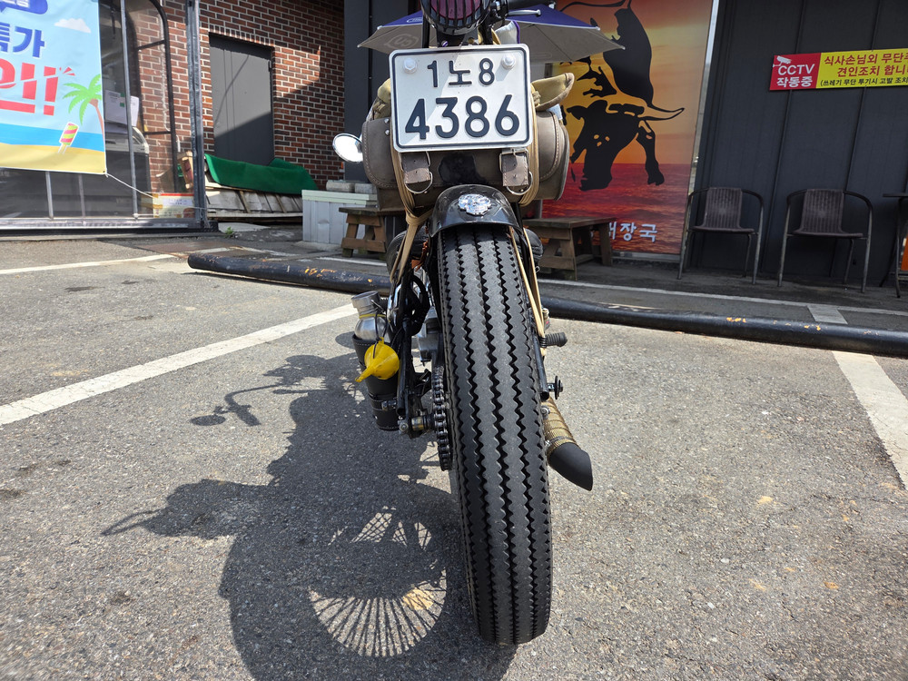 언더본 쵸퍼 시티에이스110 이미지