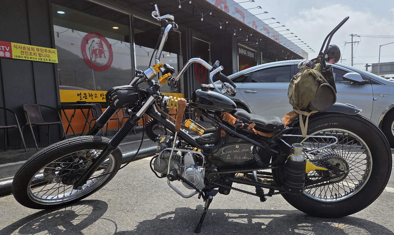 언더본 쵸퍼 시티에이스110 이미지