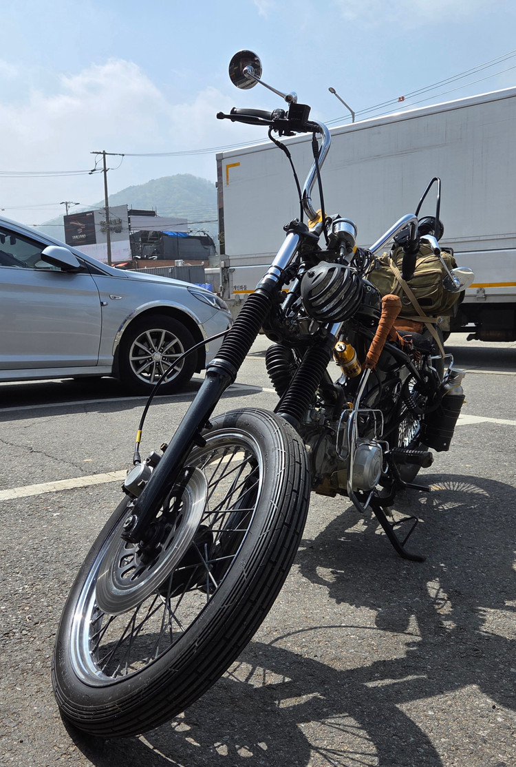 언더본 쵸퍼 시티에이스110 이미지