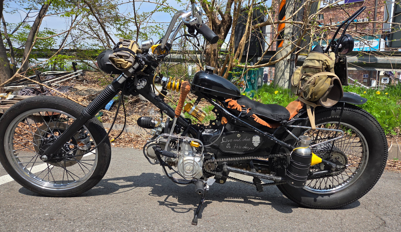 언더본 쵸퍼 시티에이스110 이미지