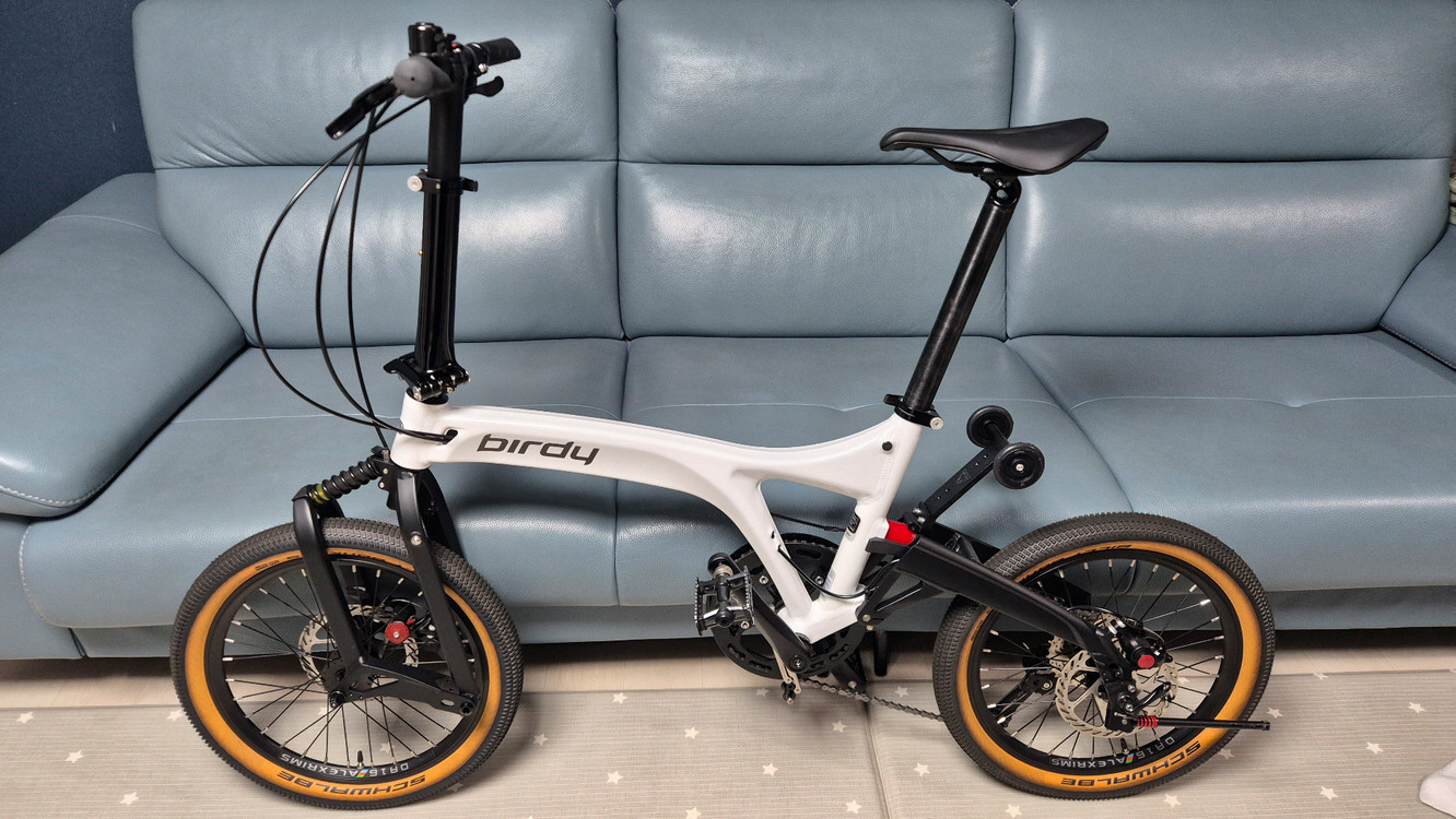 뉴 버디 스텐다드 미니벨로 접이식 자전거 이미지