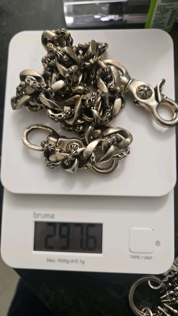 크롬하츠 925실버 체인 65cm 이미지