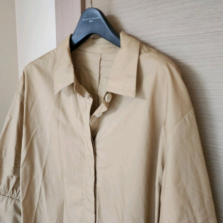 베이지셔츠 95사이즈 이미지