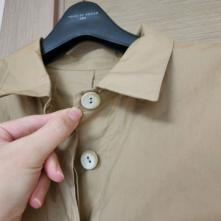 베이지셔츠 95사이즈 이미지