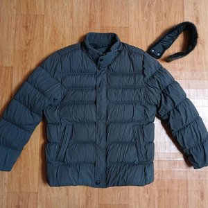 인디안(정품) 남성 구스 다운 자켓 (차콜 105) (상태 깨끗하고 좋아요) 이미지