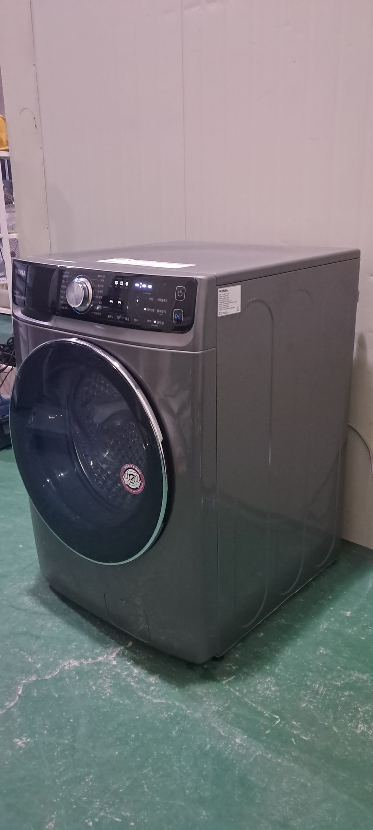 2768 위니아 23KG 드럼세탁기(블랙) 이미지