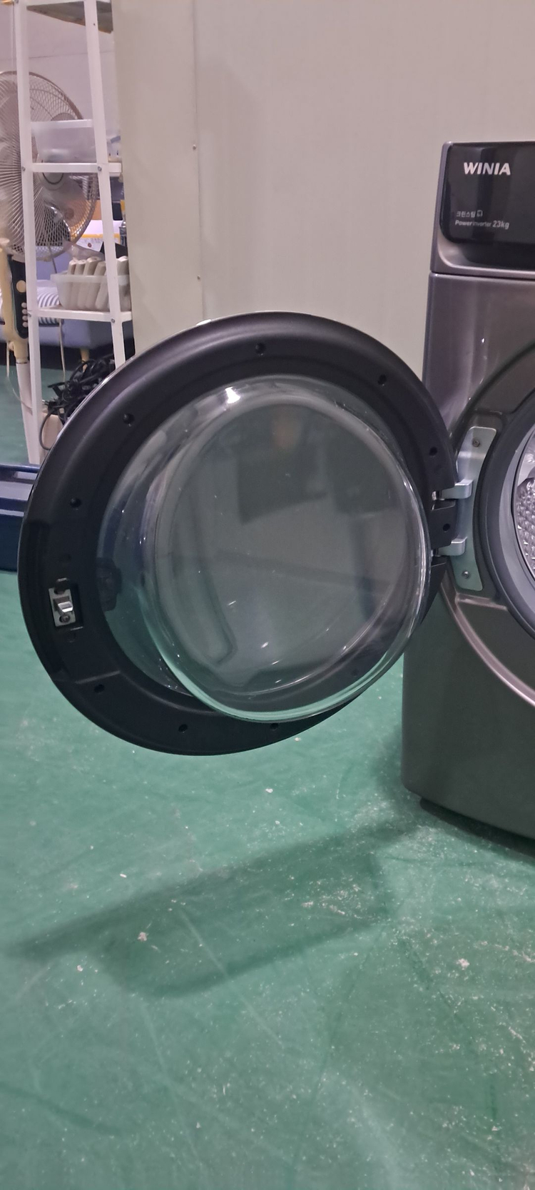 2768 위니아 23KG 드럼세탁기(블랙) 이미지