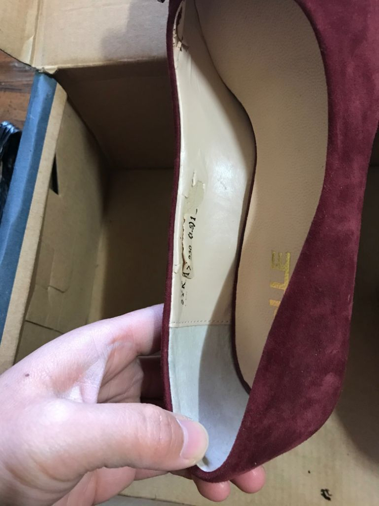 보라색구두 230 새상품급 이미지