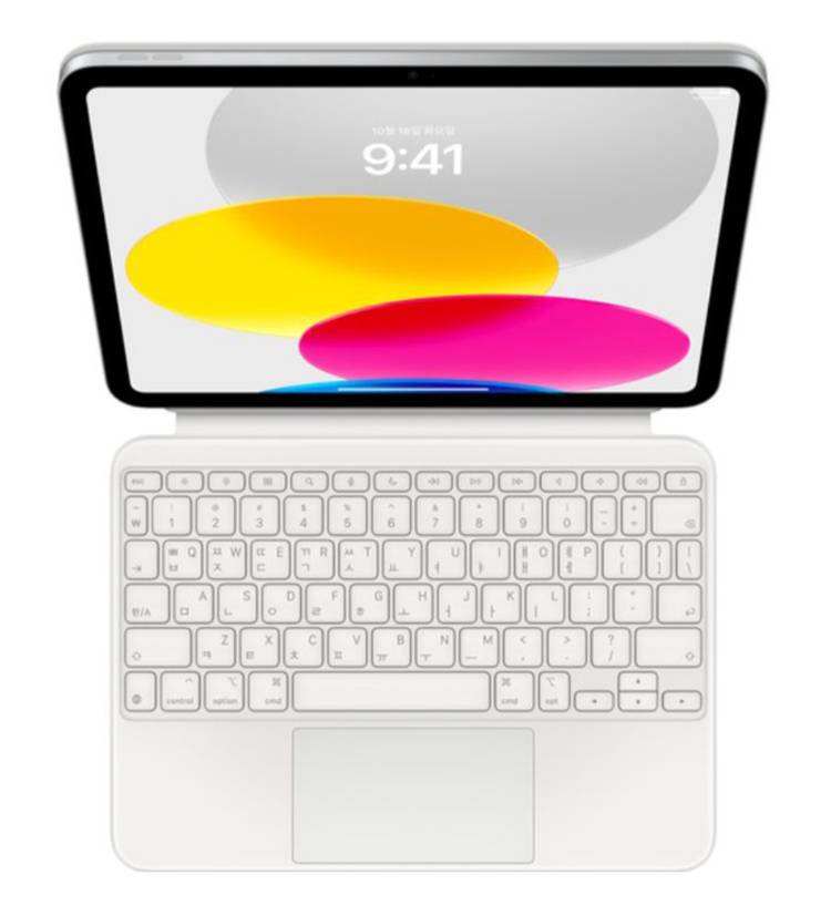 Apple 정품 매직 키보드 폴리오 iPad(A16 모델)용 신상품급 이미지