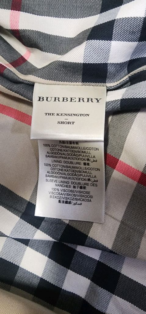 버버리 켄싱턴 숏코트 55 이미지