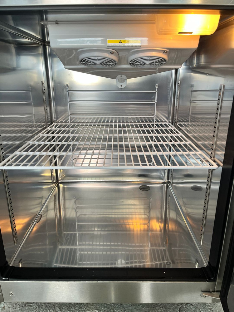 부성 에베레스트 수직 냉장냉동고 간냉식 반반 올스텐 냉장1칸 냉동1칸 업소용 베이커리카페 이미지