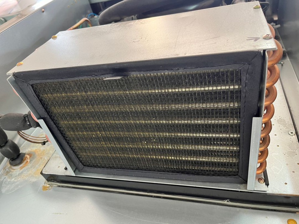 부성 에베레스트 수직 냉장냉동고 간냉식 반반 올스텐 냉장1칸 냉동1칸 업소용 베이커리카페 이미지