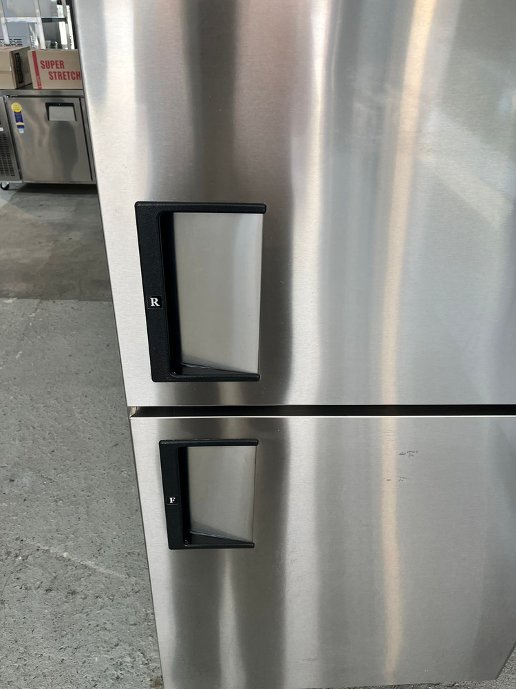 부성 에베레스트 수직 냉장냉동고 간냉식 반반 올스텐 냉장1칸 냉동1칸 업소용 베이커리카페 이미지