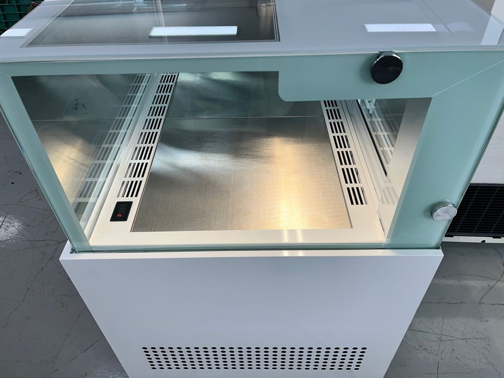 세경 1단 쇼케이스냉장고 낮은쇼케이스 업소용 카페 케이크진열 화이트 이미지