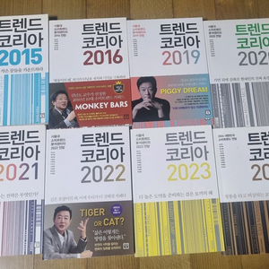 트렌드 코리아 2015년부터 2024년까지의 시리즈 ## 이미지