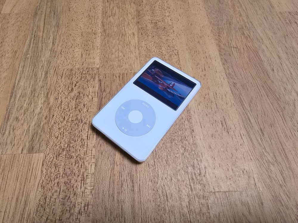 아이팟(ipod) 클래식 5세대(우유팟) SSD 128GB, 3000mAh 개조버젼 이미지