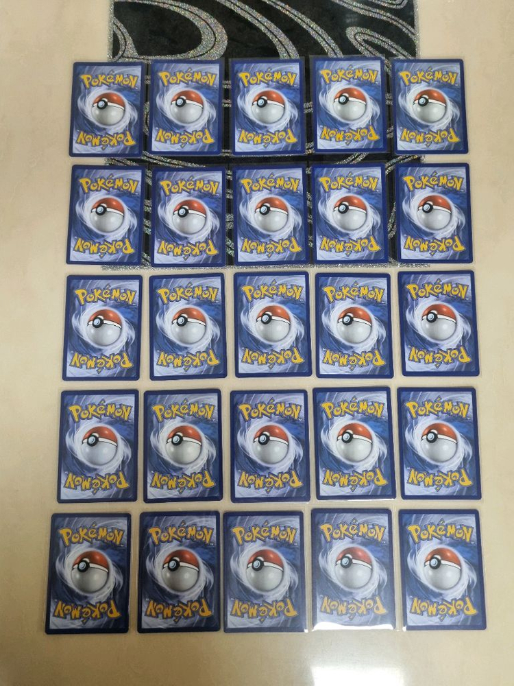 포켓몬카드 25주년 북미 영문판 25종 일괄 이미지