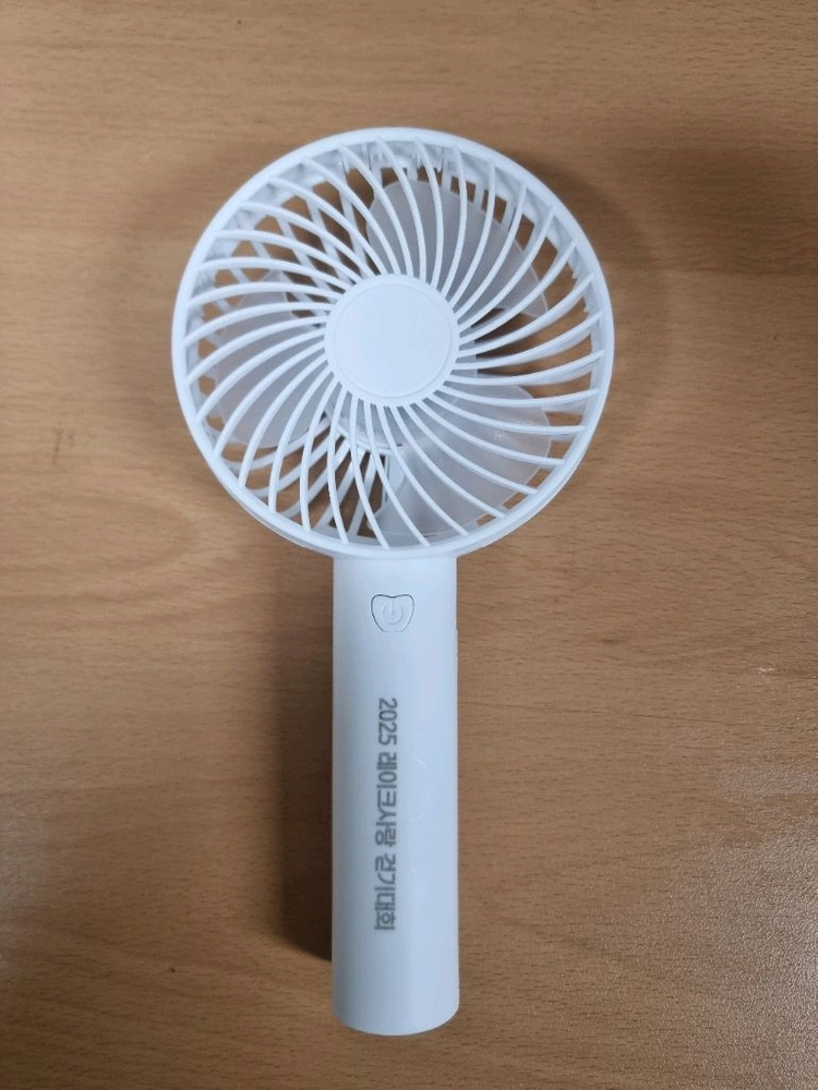 핸디 선풍기 화이트 새제품 2개 이미지