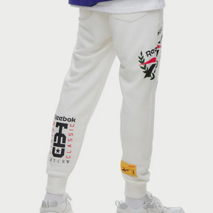 새상품 리복 로맨틱크라운 클래식 팬츠 오트밀 M 스웨트팬츠 조거 트레이닝 이미지