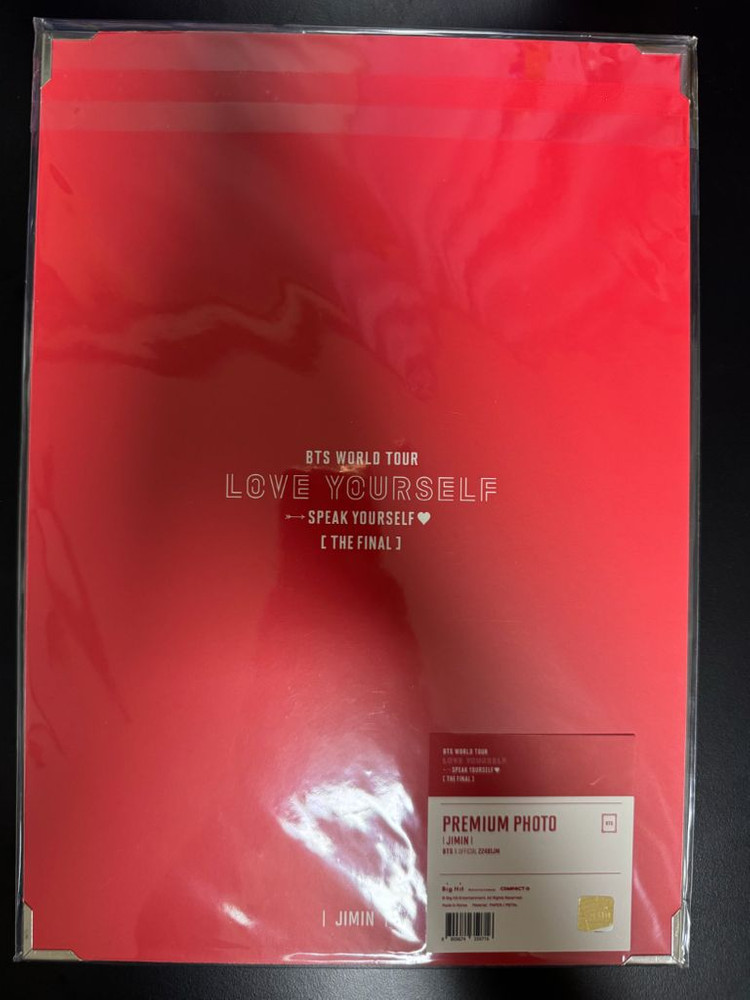 BTS 방탄소년단 스픽콘 파이널 스파콘 지민 프리미엄 포토 프포 미개봉 이미지