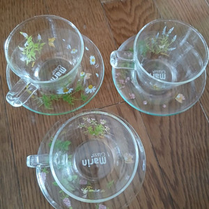 마린글라스 허브포시즌 세느홍차잔3P 이미지