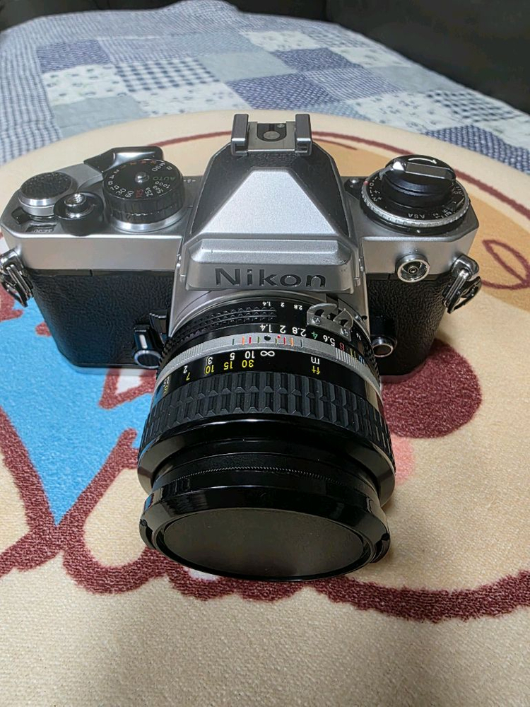 니콘 FE 필름카메라 + nikon 50mm 렌즈 이미지