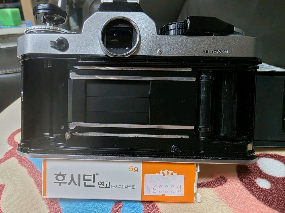 니콘 FE 필름카메라 + nikon 50mm 렌즈 이미지