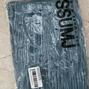 ssumj 와이드 플리츠 스커트 소라. 블랙 2세트 이미지