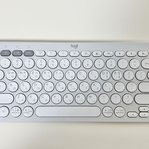 로지텍 k380 블루투스 키보드 도브 화이트 이미지