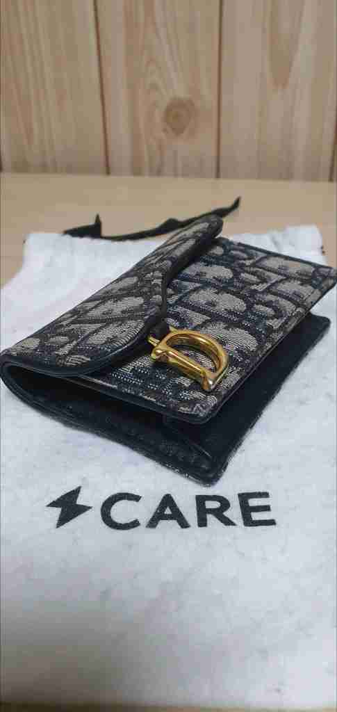 디올 오블리크 새들 지갑/카드지갑 정품A급(감정O)구찌프라다루이비통고야드샤넬셀린느보테가생로랑버버리발렌시아가가방 이미지