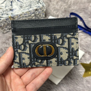 [풀구성] 디올 오블리크 몽테인30 카드지갑 베이지 이미지