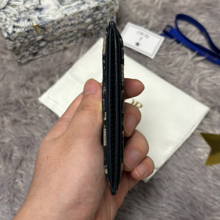 [풀구성] 디올 오블리크 몽테인30 카드지갑 베이지 이미지