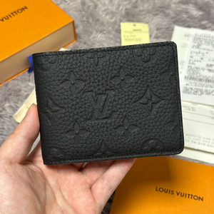 [풀구성] 루이비통 이클립스 토뤼옹 멀티플 월릿 반지갑 블랙 이미지