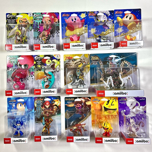 닌텐도 아미보 피규어 젤다 마리오 스플래툰 커비 포켓몬 록맨 메트로이드 뮤츠 굿즈 스위치 팩맨 이미지
