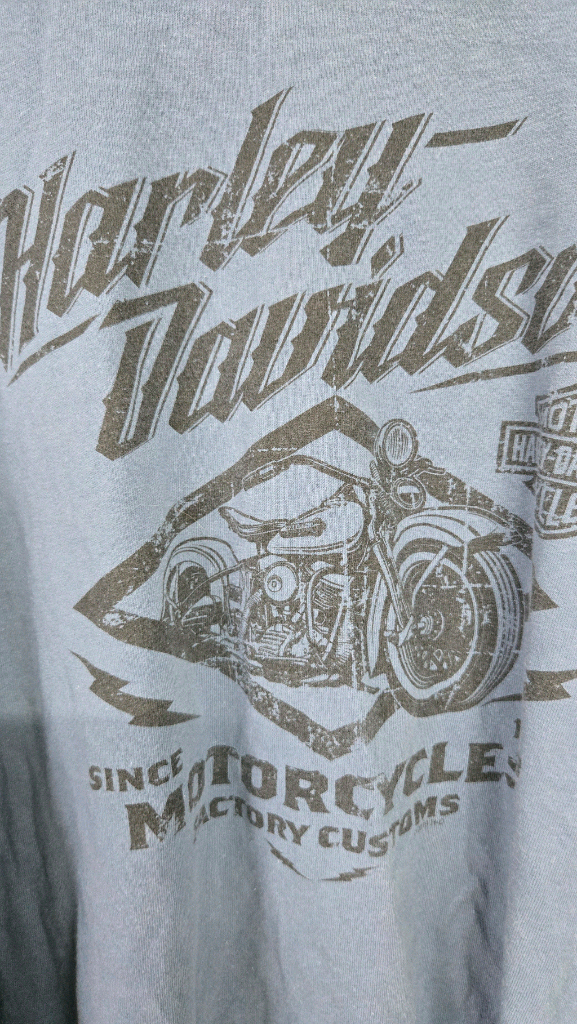 할리데이비슨 빈티지 티셔츠 이미지