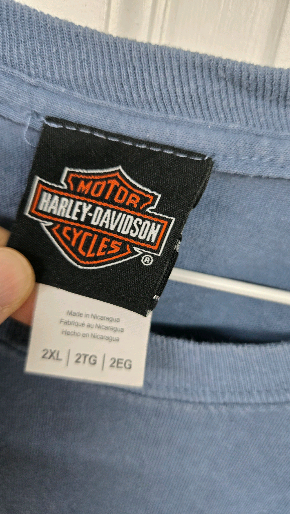 할리데이비슨 빈티지 티셔츠 이미지