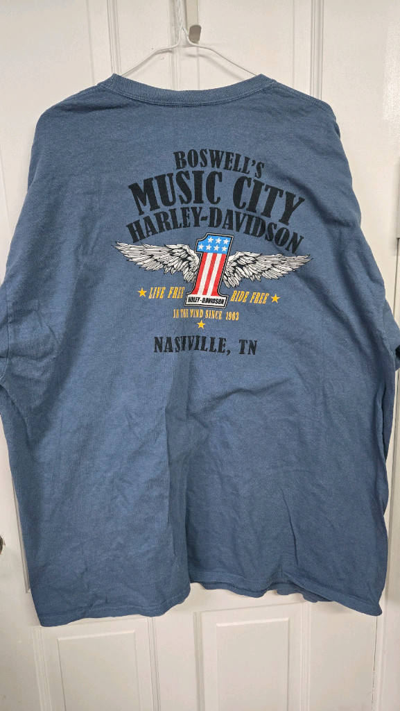 할리데이비슨 빈티지 티셔츠 이미지