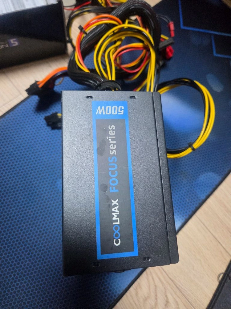 쿨맥스 500w 파워서플라이 이미지