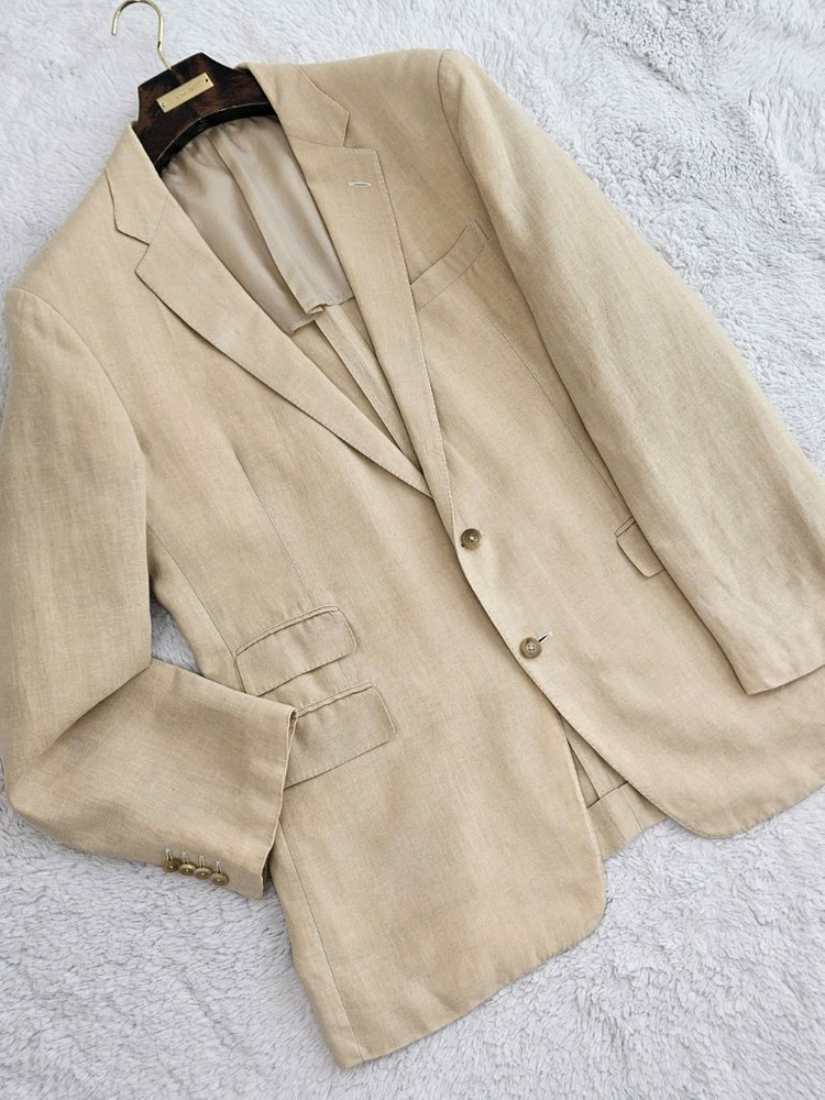 랄프로렌 퍼플라벨 린넨 블레이저 [ 로로피아나 에르메스 톰포드 루이비통 쿠치넬리 벨루티 루이비통 디올 ] 이미지