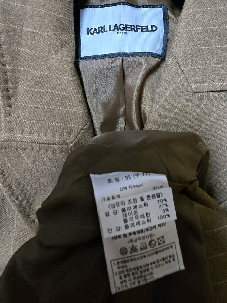 칼라거펠트 자켓77(미착용) 이미지