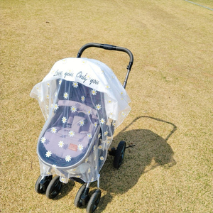 유모차 햇빛가리개 유모차덮개 이미지
